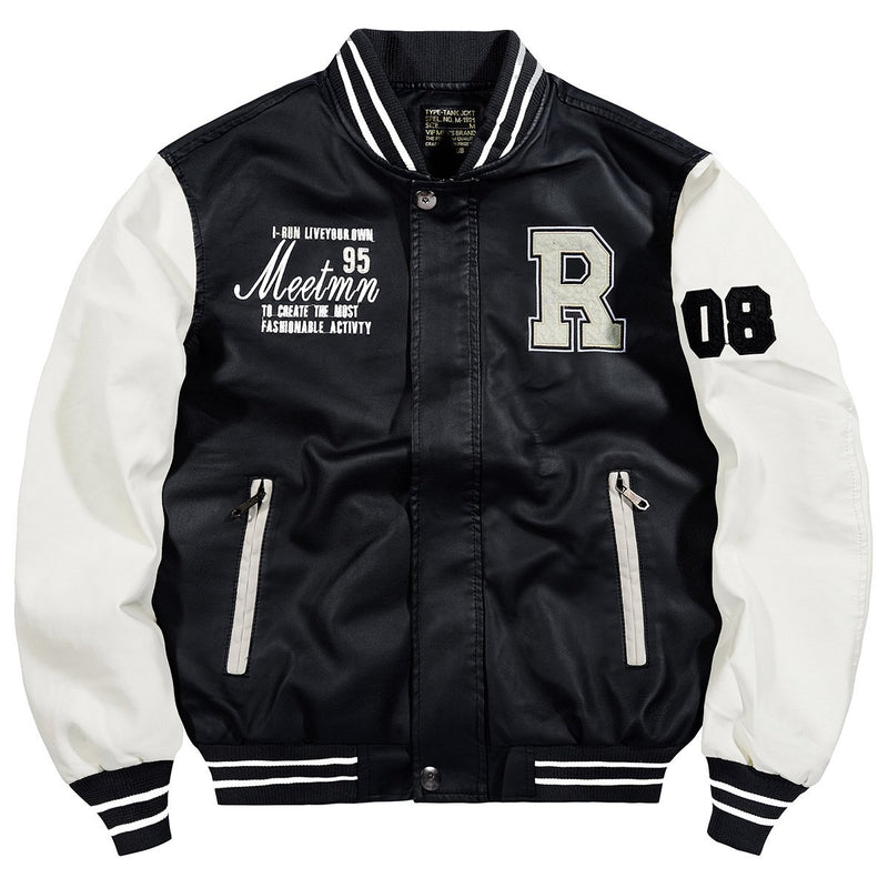 Varsity Jacket for Men Baseball Jackets Autumn Fashionable Flight Mens Coat Tops