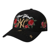 La 59fifty Hats MLB Hat Rose NY Yankees Baseball Cap La Peaked Cap
