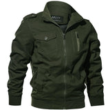 Tactics Style Men Outdoor Windproof Coat Men Casual Jacket Men's Casual Military MultiPocket Jacket Coat plus Size