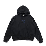 Fog Fear Of God Essentials Hoodie Tops Hoodie Men's Velvet Padded Hooded Sweatshirt Fear Of God