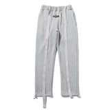 Fog Pants Autumn and Winter Pure Color Fashion Brand Casual Pants Women's Trousers StraightLeg Pants Fear Of God