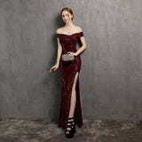 Sequin Evening Dress Party Party Evening Dress Sexy Long