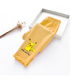 Children Pokemon Pikachu Pants Pure Cotton Spring and Autumn Trousers Women's Leisure Sports