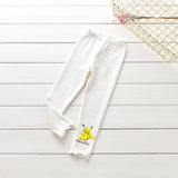 Children Pokemon Pikachu Pants Pure Cotton Spring and Autumn Trousers Women's Leisure Sports