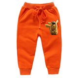 Children Pokemon Pikachu Pants Spring and Autumn Children's Ankle-Tied Trousers Casual Sports Loose Neutral