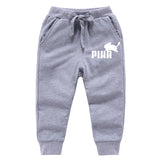 Children Pokemon Pikachu Pants Ankle-Tied Trousers Pure Cotton Casual Sports Loose Neutral