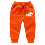 Children Pokemon Pikachu Pants Ankle-Tied Trousers Pure Cotton Casual Sports Loose Neutral