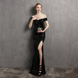 Sequin Evening Dress Party Party Evening Dress Sexy Long