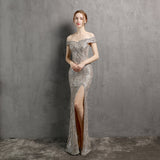 Sequin Evening Dress Party Party Evening Dress Sexy Long
