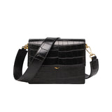 Jackie Kennedy Bag Shoulder Bag Crocodile Pattern Crossbody Bag