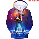 Back to the Future Costume 3D Full Color Hooded Hoodie