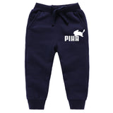 Children Pokemon Pikachu Pants Ankle-Tied Trousers Pure Cotton Casual Sports Loose Neutral