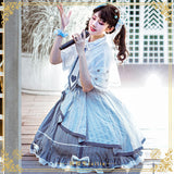 Gothic Lolita Harajuku Style Clothing Lolita Small Skirt JSK Solid Color Lolita FS College Style JK Uniform Full Set