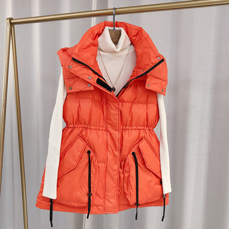 Women Winter Coats Puffer down down down down down Vest Female Short Fall Winter Coat