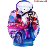 Back to the Future Costume 3D Full Color Hooded Hoodie