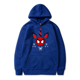 Men Spider Hoodie DC Spider-Man Printed Sweater Fleece