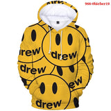 Justin Bieber Justice World Tour Hoodie Justin Bieber3d Pattern Full Color Hooded Sweater