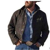 John Dutton Jacket Men's Single-Breasted Jacket