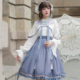 Gothic Lolita Harajuku Style Clothing Chinese Style Lolita Dress SK Skirt Underskirt Chinese Style Han Elements Light Lo