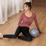 Moisture Wicking Shirts Yoga Clothes Fall/Winter Quick Drying Clothes Suit for Women
