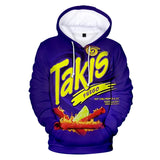 Cheeto Hoodie Printed Fleece