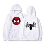 Men Spider Hoodie Spider-Man Comic Printed Fleece Hoodie