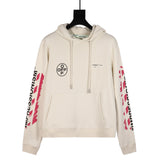 Off White Sweater Printed Large Size Owt Loose Hoodie Women Casual and Comfortable Clothing