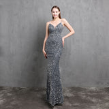 Sequin Evening Dress Party Evening Dress Sexy Long