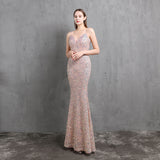 Sequin Evening Dress Party Evening Dress Sexy Long