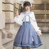 Gothic Lolita Harajuku Style Clothing Chinese Style Lolita Dress SK Skirt Underskirt Chinese Style Han Elements Light Lo