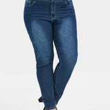 Women Plus Size Jeans Fashion Denim Skinny Pants Women