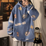 Tom and Jerry Hoodie Sweater Men's Hoodie Autumn Baggy Coat