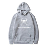 Men Spider Hoodie Spider-Man Logo Printed Hoodie