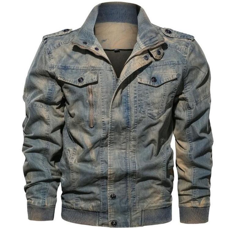 Tactics Style Men Outdoor Windproof Coat Men Casual Jacket Spring and Autumn Men's Jacket Denim Jacket plus Size