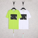 Off White T Shirt Arrow Casual Cotton Tshirt for Unisex Owt