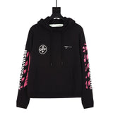 Off White Sweater Printed Large Size Owt Loose Hoodie Women Casual and Comfortable Clothing