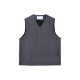 Tuxedo Vests Loose-Fitting Waistcoat Jacket Suit Casual Wear Versatile Retro Men