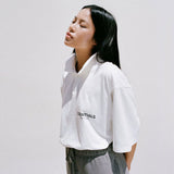 Essentials Polo Shirt Foot of God Essentials Fog Double Line Stand Collar