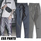 Fog Pants MultiLine Reflective Casual Jogger Pants Lamination Waterproof Windbreaker Pants Fear Of God