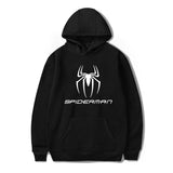 Men Spider Hoodie Spider-Man Logo Printed Hoodie