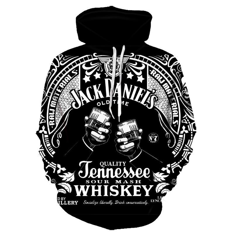 Tactics Style Men Sweatshirts & Hoodies Autumn and Winter Printed Sweater Fashion Hooded