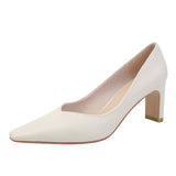 Nude Wide Fit Block Heels