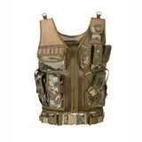 Tactics Style Men's Outdoor Vest Tactical Vest Outdoor Adventure Equipment Camouflage Tactics Vest Multi-Functional Chicken Vest Vest