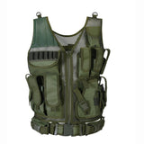 Tactics Style Men's Outdoor Vest Tactical Vest Outdoor Adventure Equipment Camouflage Tactics Vest Multi-Functional Chicken Vest Vest