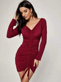 Women Plus Size Midi Dress