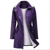 Cagoule Casual Hooded Rain Jacket for Women