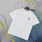 CHH Chrome Heart T Shirt Spring/Summer Embroidered round Neck Short Sleeve T-shirt for Men and Women