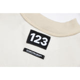 Rrr123 Sweatshirt Rrr123 Casual Loose Henry Collar Sweater