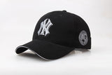 La 59fifty Hats Letters Men's and Women's Sun-Proof Sun-Proof Baseball Cap
