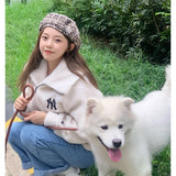 Yankee and Dogers Bucket Hat Autumn Beret Jacquard Woven Plaid Embroidery Vintage Painter Hat
